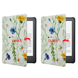 MOSISO Case Compatible with Kindle All-New 10th Generation 2019, PU Leather Da