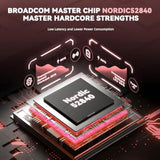 G3 Pro Wireless Gaming Mouse With Magnetic Charging Dock,Pixart Paw3311 Gaming Sensor,Bt/2.4G Wireless/Wired Gaming Mouse,25000 Dpi,59G Superlight Gamer Mice For Pc/Win/Ps/Mac(Rose)