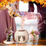Gender Reveal Pumpkin Decoration 7.9 Inch Fall Pumpkin Baby Shower Table Centerpieces He Or She Gender Reveal Table Centerpieces For Autumn Thanksgiving Baby Shower Birthday Party Supplies