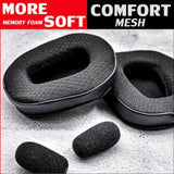 Ear Pads Compatible With B450-Xt B550-Xt Headset I With Microphone Foam (Hybrid Mesh)