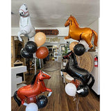 4 Pack Giant Horse Balloons: Horse-Themed Party Decor