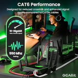 GearIT Cat 6 Ethernet Cable 2 ft (10-Pack) - Cat6 Patch Cable, Cat 6 Patch Cab