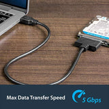 StarTech.com SATA to USB Cable - USB 3.0 to 2.5β SATA III Hard Drive Adapter -