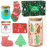 Christmas Gifts For Women, Merry Christmas Gifts Basket Set, Xmas Unique Holiday Gift For Her, Mom, Wife, Girlfriend, Sister, Christmas Gifts For Coworkers Employees