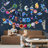 37Pcs Galaxy Birthday Decorations Kit - Solar System, Outer Space, Galaxy Party Supplies & Themed Party Favors