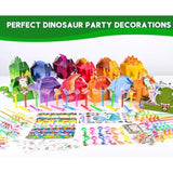 320-Piece Dinosaur Party Supplies with Goodie Bags and Favors for Kids