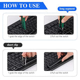 5 Pcs Keyboard Puller Set,Keyboard Cleaning Tools Set Switch Puller Set Stainl