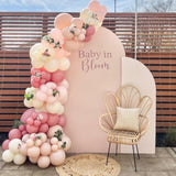 50Pcs 12-Inch Light Pink Balloons, Pastel Latex for Graduation & Party Decorations