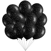 40pcs Galaxy Balloons Outer Space Party Decor Black Star Balloons for Kids
