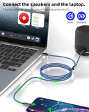 Aux To Lightning Cable For Iphone 14 13 Pro Max Adapter (1.2M) Long Car Audio Usb 3.5Mm Headphone Jack Cord Charger Play Adaptor For Apple Splitter Speaker Earphone For Ipad Plug Auxiliar Adaptador