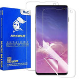 (2 Pack) for Samsung Galaxy S10 Screen Protector MilitaryShield Max Coverage HD Clear Film - Made in USA