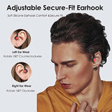 Open Ear Headphones Bluetooth Single Bone Conduction Wireless Earbuds With Ear