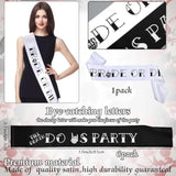7 Pcs Hen Party Sash Bride Or Die Bachelorette Party Decorations 1 White Bride Or Die Sash 6 Black Till Death Do Us Party Sash For Bridal Shower Wedding Hen Engagement