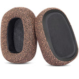 G933 G633 Replacement Earpads Ear Cushions Compatible With Logitech G933S G633S G935 635 Gaming Headset Upgrade Ear Pads Parts (Brown Fabric+Headband)