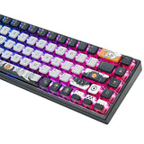 150-Key Carbon Keycaps Asa Profile Pbt Key Cap Set For Cherry Mx Gateron Kailh