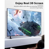 8K U Shaped Hdmi Adapter, 180 Degree Hdmi Adapter, Up Angle Hdmi 2.1 Extender