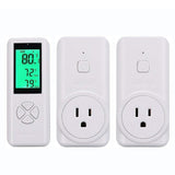 Digiten Wireless Temperature Controller, Remote Control Detect Temp, Digital Remote Thermostat, Plug-In Thermostat Outlet