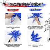 134Pcs Black Red And Blue Balloons Arch Garland Kit, Spider Theme Balloon Arch For Men With Foil Balloons For Baby Shower Spider Theme Birthday Party Decorations