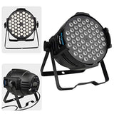 Dj Lights Dmx Sound Activated, 54 X 3W Led Par Lights Rgb Stage Light Dmx, Dj Par Lighting For Church, Concert, Wedding, Party, Bar, Stage Lighting (1)