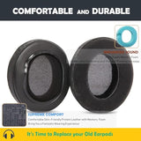 Hs45 Earpads Cushion Replacement With Protein Leather For Hs35 Stereo/ Hs45 Stereo Gaming Headsets