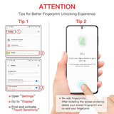JETech Screen Protector for Samsung Galaxy S21 Plus 6.7-Inch with Camera Lens Protector, Easy Installation Tool, Tempered Glass Film, HD Clear, 2-Pack Each