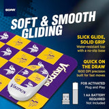 Collegiate Wireless Mouse And Mouse Pad- Checkered, West Virginia Mountaineers