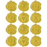 360Pcs Embossed Christmas Envelope Seals Stickers, Christmas Gingerbread Man Hat Deer Stocking Wreath Gold Foil Stickers For Christmas Envelopes Gift Card Present Packaging Party Supplies