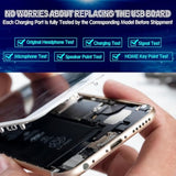 Dock Connector For Samsung Galaxy S22 Ultra Charging Port Flex Cable Replacement For Samsung S22 Ultra 5G Sm-S908U Sm-S908U1 Usb Charger Dock Board Connector With Tools (Black)