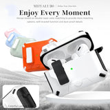 For Airpods Pro 2Nd/1St Generation Case Cover, Compatible With Magsafe, Magnetic Automatic Lock, Charging Port Dust-Proof & Stand Design With Cleaning Kit, Black/White