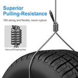 Micro USB Cable 10ft Android Phone Charger 2-Pack Extra Long Nylon Braided Fast Durable Charging Cord for Samsung Galaxy S7 S6 Edge J7 S5,Note 5 4,LG,HTC,Sony,Xbox One, PS4,Kindle,MP3,Tablet(Gray)