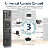 3-Device Universal Remote Control for Smart TVs Samsung LG Sony RCA & More