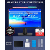 Computer Privacy Screen Filter 22 Inch for 16:10 Widescreen Monitor