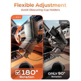 Car Cigarette Lighter Splitter, Metal 90W Dual Cigarette Lighter Adapter Metal With Pd30W Retractable Car Charger, Led Voltage12V/24V Car Charger Splitter For Iphone 16, Gps, Dashcam