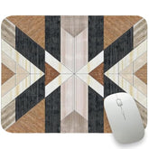 Western Mouse Pad Brown Small Mousepads Rectangle Cowboys Travel Computer Mouse Pad For Laptop, Retro Mousepads Western Gifts Office Decor For Cowgirls Women 11.8X9.8