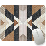 Western Mouse Pad Brown Small Mousepads Rectangle Cowboys Travel Computer Mouse Pad For Laptop, Retro Mousepads Western Gifts Office Decor For Cowgirls Women 11.8X9.8