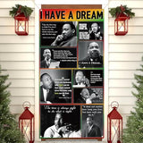 Martin Luther King Jr. Day Door Cover I Have A Dream Decorations MLK Day Black History Month School Classroom Office Door Decor