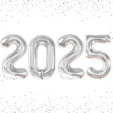 Huge 2022 Balloons Silver, 40 Inch - New Years Eve Party Supplies 2022