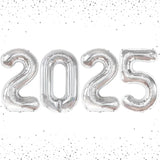Huge 2022 Balloons Silver, 40 Inch - New Years Eve Party Supplies 2022