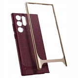 Spigen Neo Hybrid Designed for Galaxy S22 Ultra Case (2022) - Burgundy