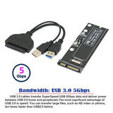 Usb 3.0 To 12+6Pin Ssd And Sata 22Pin Pcb Disk Drive For 2010 2011 Mac Air A13