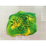 Merry Christmas Fondant Embosser, Stamp, Cookie Cutter
