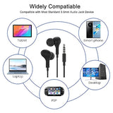 Noise Isolating Wired Earbuds Headphones Earphones W/Microphone Compatible Wit