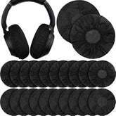 100-Pack Disposable Earphone Covers Sanitary Black 11cm