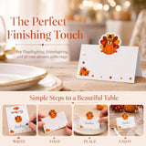 Fall Pillow Covers 18x18 Set of 2 Beige Pumpkin Decorations for Home