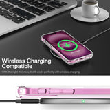 For Iphone 16 Case With Screen Protector, Enhanced Camera Protection, Crystal Clear Cover With Fashionable Designs For Girls Women, Slim Fit Protective Phone Case 6.1" Blooming Flowers