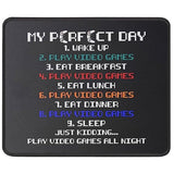 Gaming Mouse Pad - Gamer Gifts For Teen Boys & Men - Funny Gamer Mousemat 9.5 Inch - Video Games Gamer Gift Mousepads