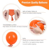 Burnt Orange Balloon Arch Kit - Fall Party Decor - 135 Piece