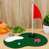 4 Set Golf Centerpieces Table Decorations Golf Party Supplies Including Ball Sand Trap Red Flag Plastic Flag Stand For Sport Themed Birthday Party Decor