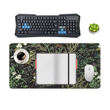 Plant Flower Mouse Pad Gaming Large Extended Computer Mouse Mat Keyboard Full Desk Pad Mousepad For Gaming, Office, Home 11.8X23.6 Inches