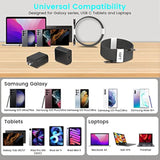45W Usb-C Charger, 2-Pack 45 Watt Super Fast Charger Type C Wall Charging Block With 2X 10Ft Type C Cable For Samsung Galaxy S25 Ultra/S25/S25+/S24 Ultra/S23+/S23/S22/S20,Note 10/20,Tab S9/S8